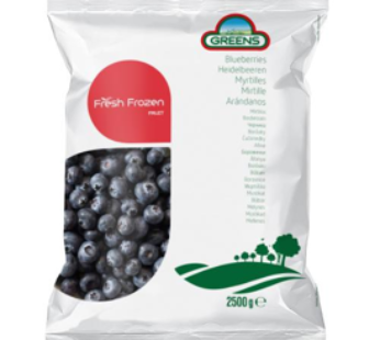 Frozen Blueberries 2.5kg  – Greens