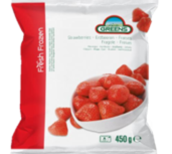 Frozen Strawberry 450g  – Greens