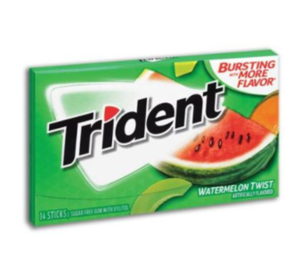 Trident Gums Sugar Free Watermelon