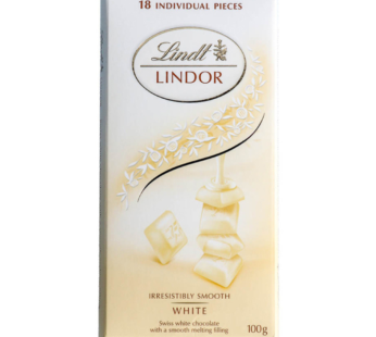 LINDT LINDOR SINGLE WHITE CHOCOLATE