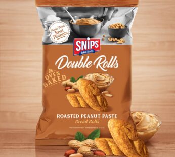 Doubl roll Roasted Peanut Paste -snips