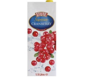 Stute cranberry superior suit juice