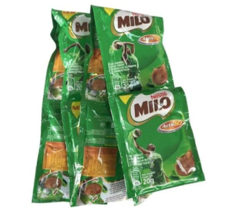 Milo hot chocolate sachet 20gr x 10