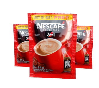 nescafe 3 in 1 25gr x 10 sachet