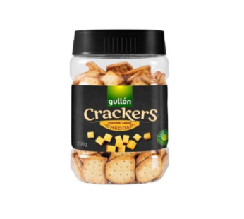 GULLON BISCUITS CRACKERS CHEDDAR 250G