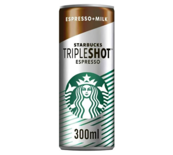 Starbucks triple shot espresso + milk 300ml