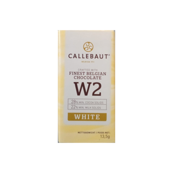 Callebaut white chocolate napolitain 13.5g