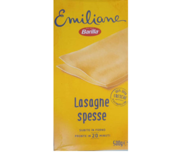 Barilla lasagnia sheets 500grams