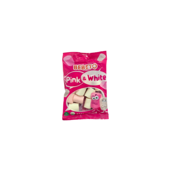 Bebeto marshmallow pink&white 30g