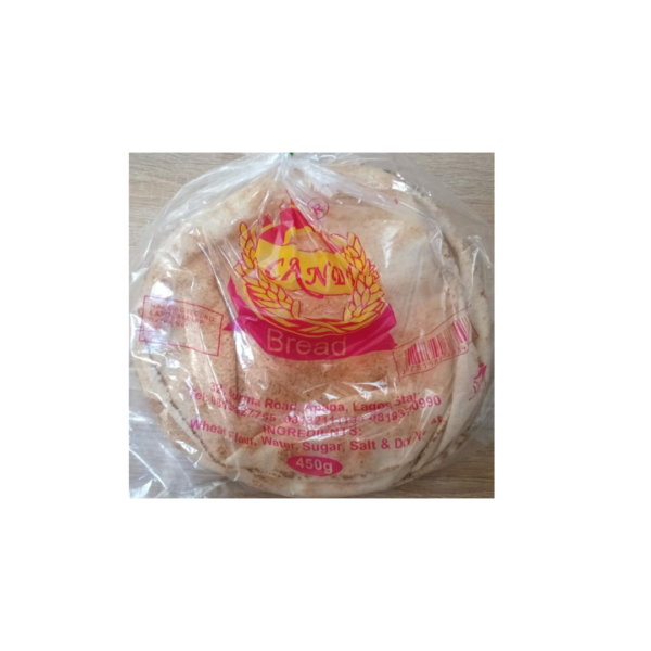 Candy lebanese bread white