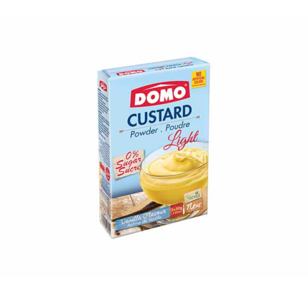 Domo custard vanilla light
