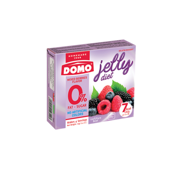 Domo mixed berries jelly light