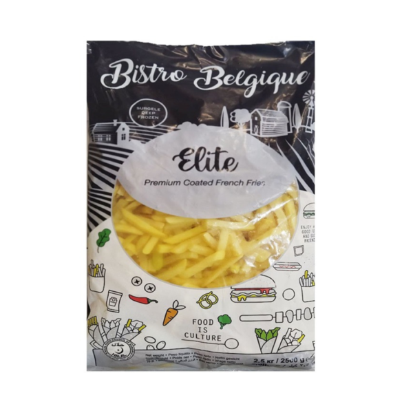 Bistro belgique coated crunchy fries 2.5kg