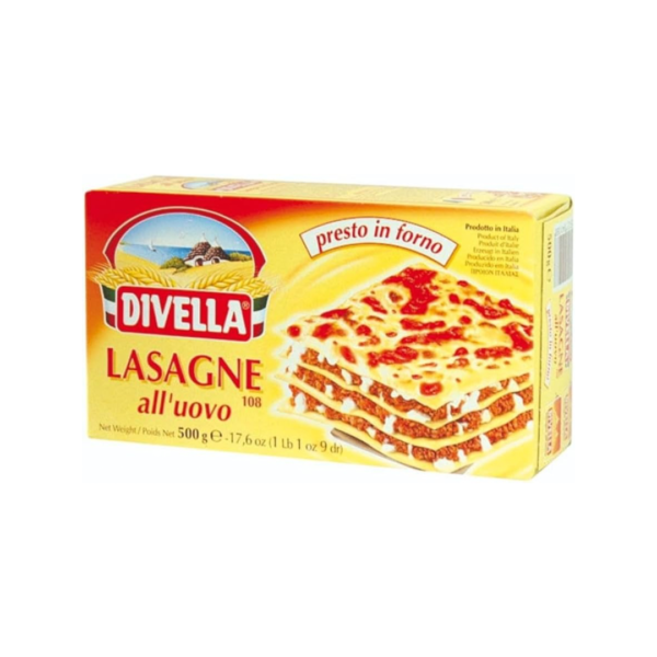 Divella lasagne sheets 500g