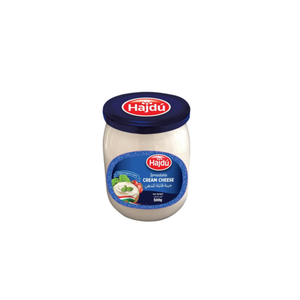 Hajdü spreadable cream cheese 500g