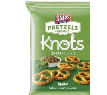 snips knots pretzels zaatar 30g