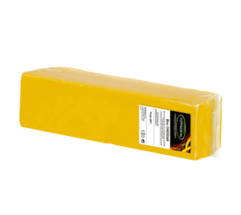 tippagral red cheddar cheese block +-3.3kg