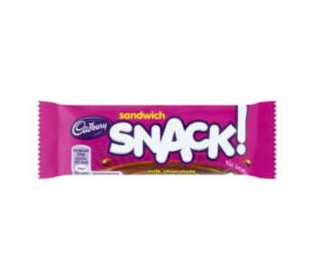 cadburry snack sandwich chocolate 26g