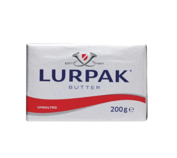 lurpak butter unsalted 200g