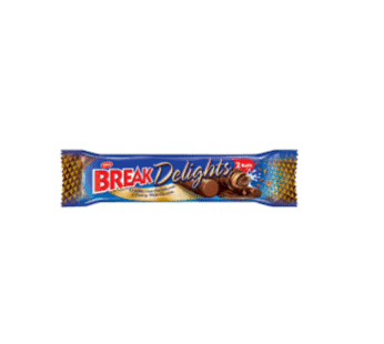 Break delights cream wafer with chocolate 14g