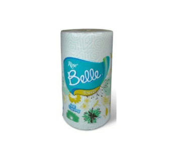 Rose belle kitchen roll tissue single