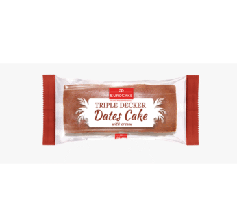 euro cake triple date with cream cake