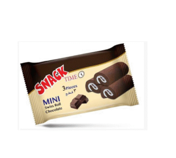 snack time chocolate rolls x3