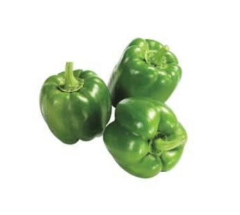green pepper half kilo ( 4 to 5 pieces )
