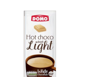 domo hot chocolate white light x2 sachets
