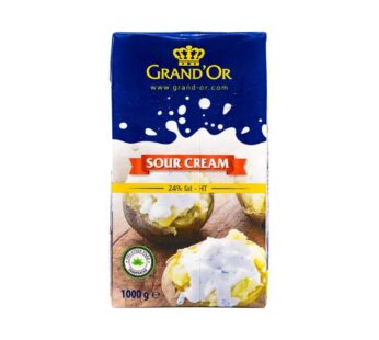 grand’or sour cream 24% fat 1 liter