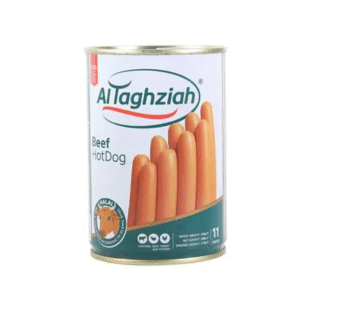 al taghziah hotdog beef 400g