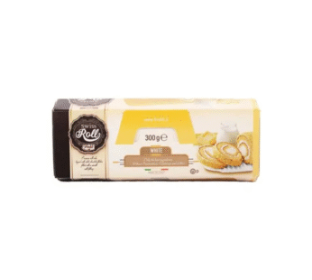 swiss role white cake 300g