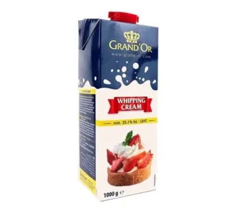 grandor whipping cream 35%fat 1ltr