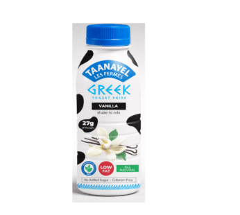 greek yogurt bottle 27g protein vanilla