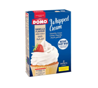 domo chantilly cream whipped cream  vanilla 72g