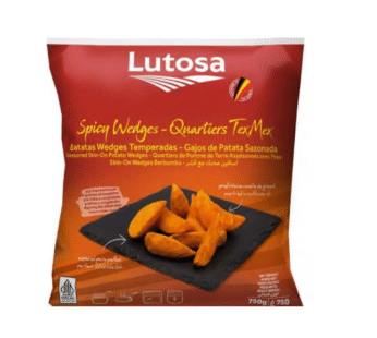lutosa seasoned wedges 750g