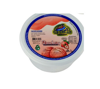 ice cream station strawberry 150ml