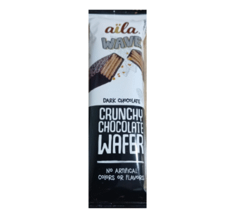 aila wave dark chocolate wafer 38g