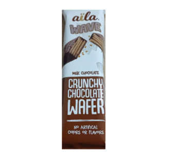 aila wave chocolate wafer 38g