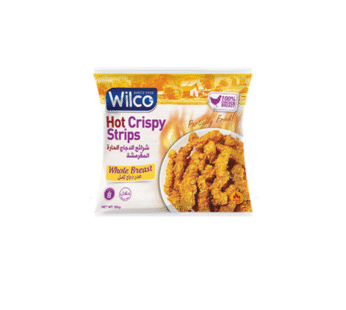 wilco crispy strips spicy hot 500g